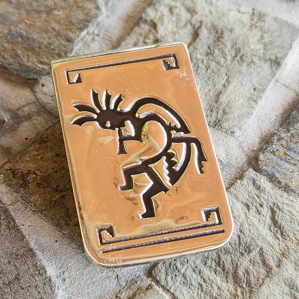 Sterling Silver KOKOPELLI Money CLIP